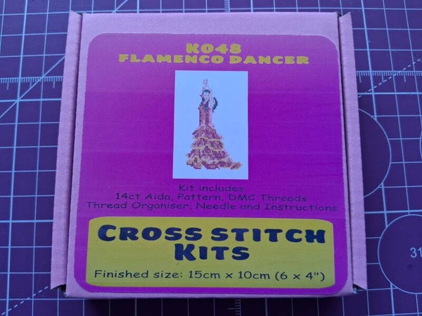 K048 Flamenco Dancer Cross Stitch Kit