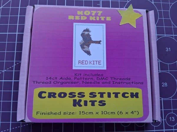 K077 Red Kite Cross Stitch Kit
