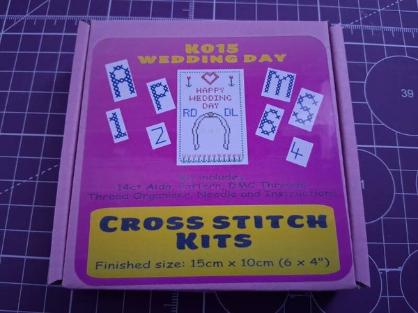 K015 Wedding Day Cross Stitch Kits