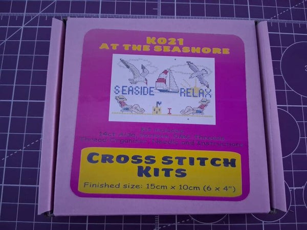 K021 At The Seashore Cross Stitch Kit