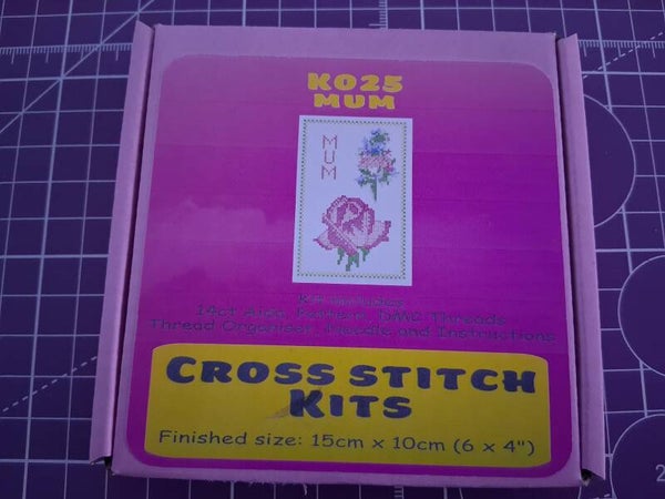 K025 Mum Cross Stitch Kit