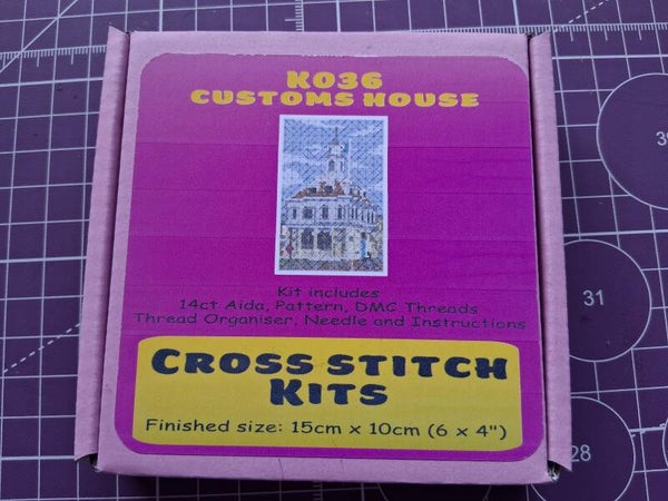 K036 Customs House Cross Stitch Kit