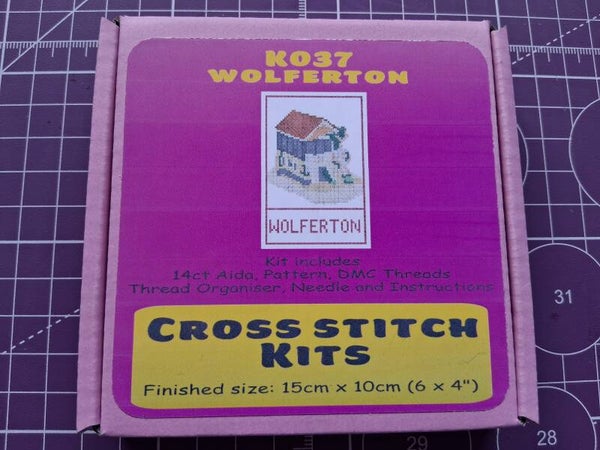 K037 Wolferton Cross Stitch Kit