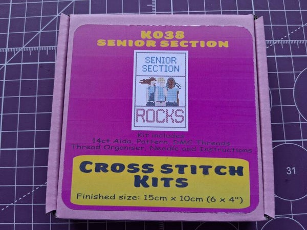 K038 Senior Section Cross Stitch Kit