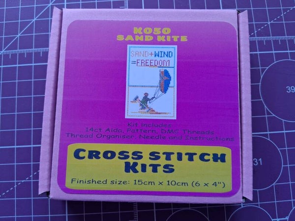 K050 Sand Kite Cross Stitch Kit