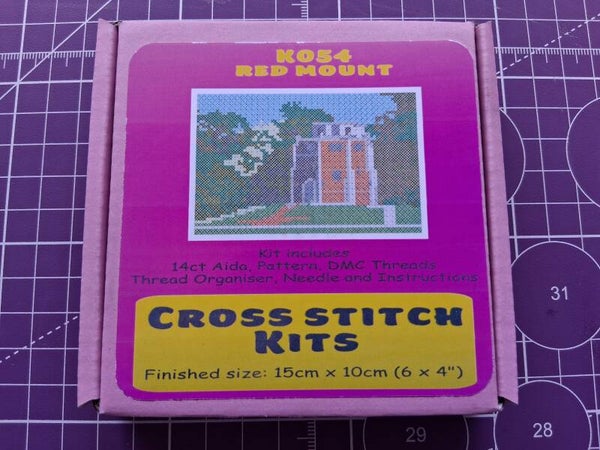 K054 Red Mount Cross Stitch Kit