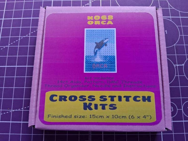 K068 Orca Cross Stitch Kit