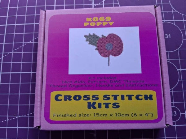 K069 Poppy Cross Stitch Kit