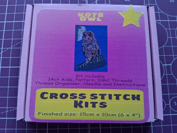 K078 Owl Cross Stitch Kit