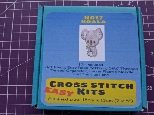 N017 Koala Easy Cross Stitch Kit