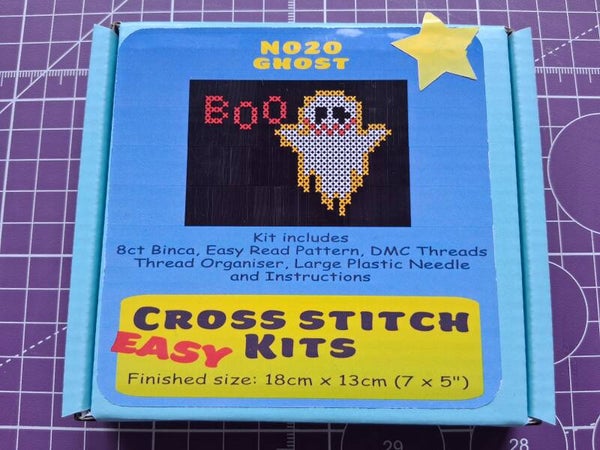 N020 Ghost Easy Cross Stitch Kit
