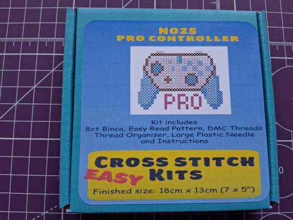 N025 Pro Controller Easy Cross Stitch Kit
