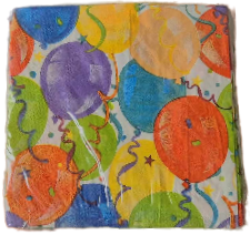 BETTERSHOP - 20 Serviettes En Papier Ballons