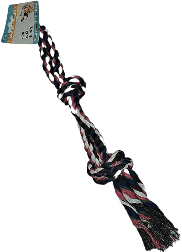 FORPET - Os En Corde 2 Noeuds & Poigné Rose