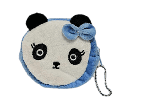 BETTERSHOP - Porte-Monnaie Peluche  Panda