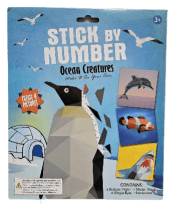 BETTERSHOP - Kit Image Numéroté Créatures Marine