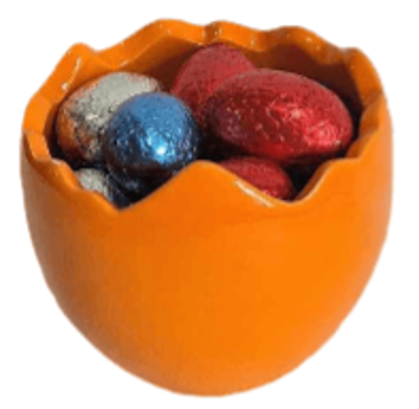 BETTERSHOP - Assortiment d'Oeufs En Chocolat Orange