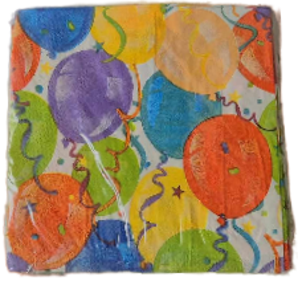 BETTERSHOP - 20 Serviettes En Papier Ballons