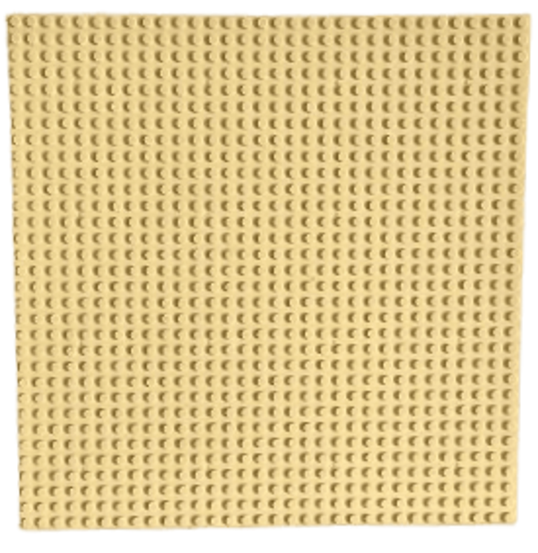 LEGO - Plaque De Base Beige