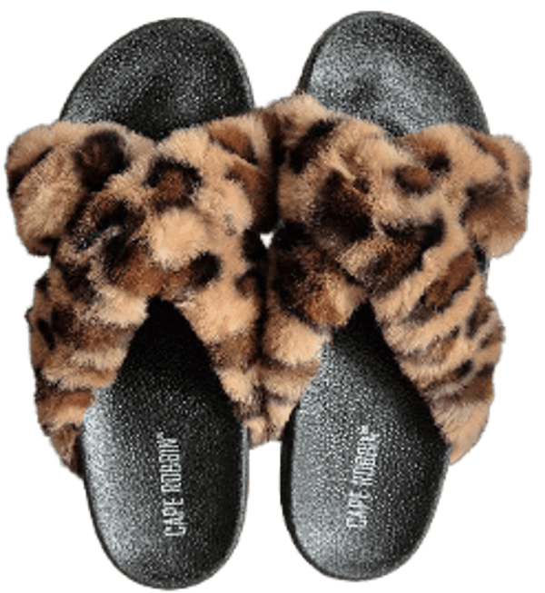 CAPE ROBBIN - Claquettes Femme Léopard