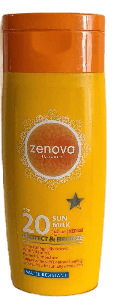 ZENOVA - Lait Solaire Protège & Bronze