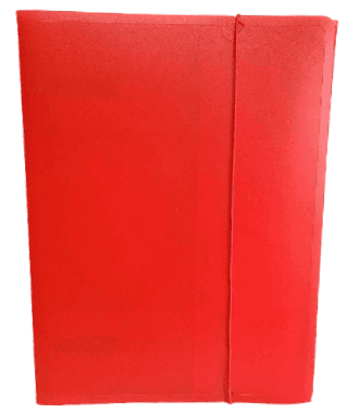 BETTERSHOP - Pochette À Élastique Rouge