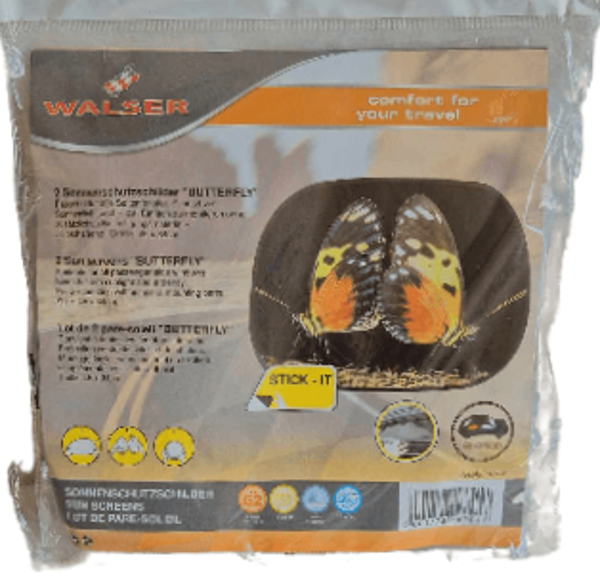 WALSER - Lot De 2 Pare-Soleil Papillon