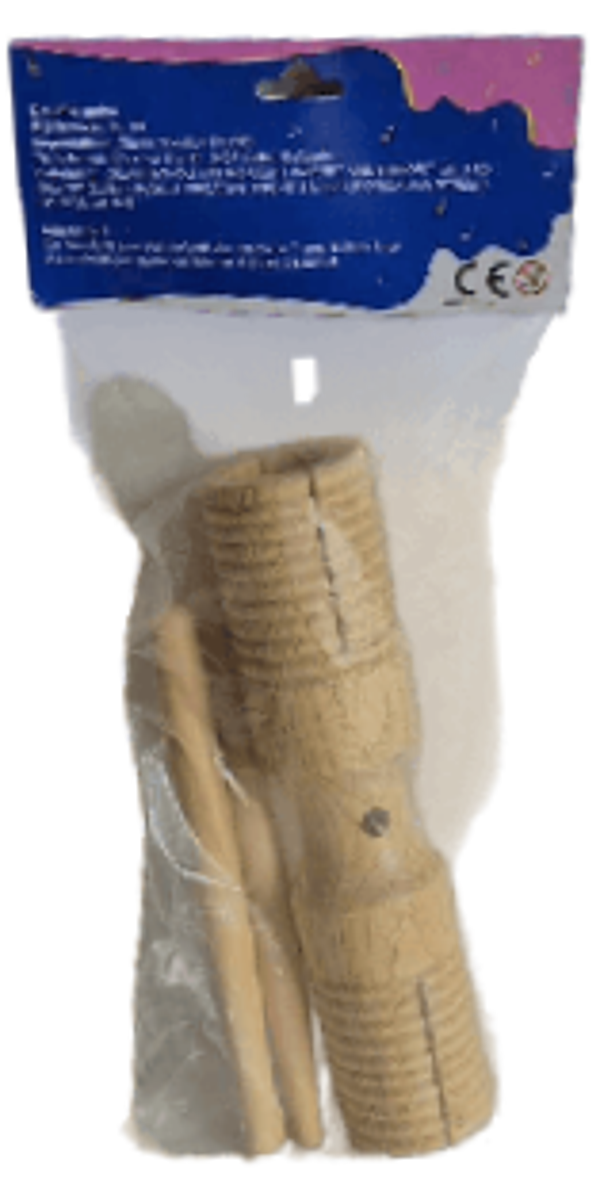 BETTERSHOP - Instrument De Musique : Guiro Double