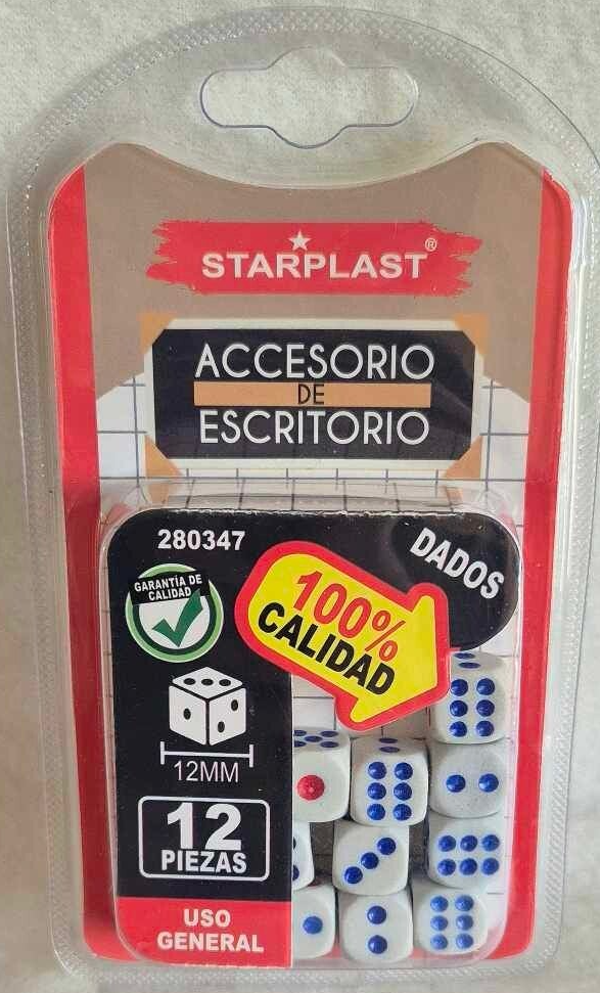 STARPLAST - 12 Dés