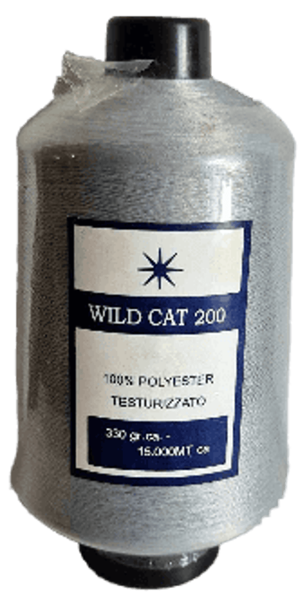 WILD CAT 200 - Bobine De Fil Polyester Gris