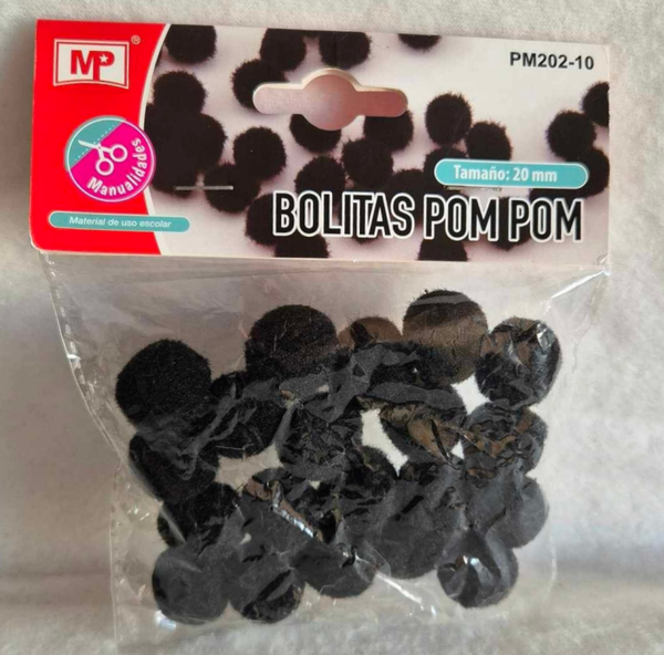 MP - Pompoms Noir