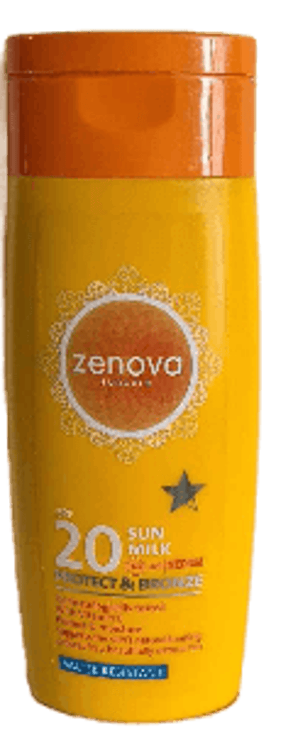 ZENOVA - Lait Solaire Protège & Bronze