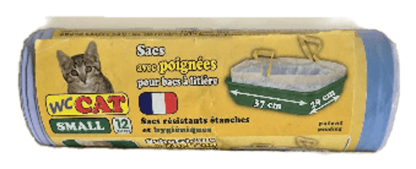 WC CAT - Sacs Avec Poignées Pour Bacs A Litière