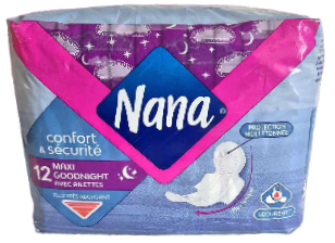 NANA - 12 Serviettes Maxi Goodnight