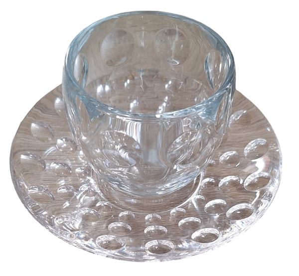 Verre et sous tasses