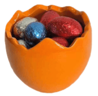 BETTERSHOP - Assortiment d'Oeufs En Chocolat Orange