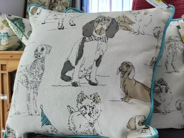 "Dog Party" Fabric by the Yard