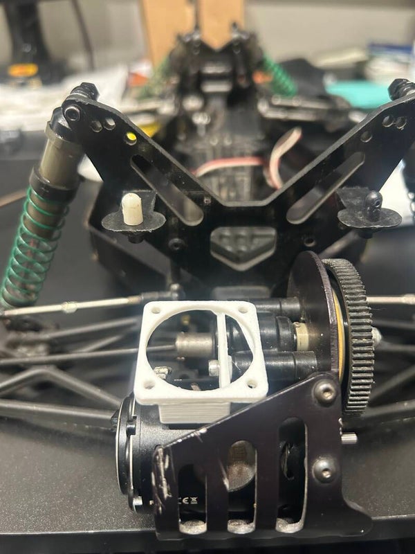 30mm Motor Cooling Fan Mount (Fits Team Associated RC10T2)