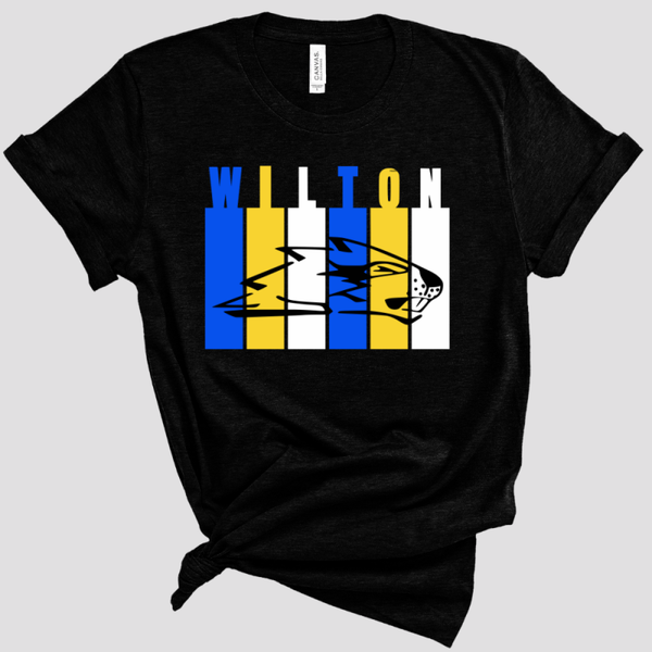 Wilton Beavers Sonic Stripe Tee