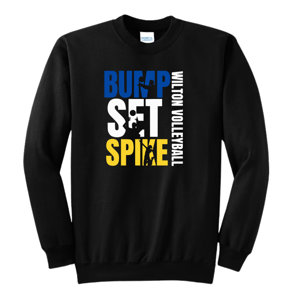 Bump, Set, Spike Crewneck