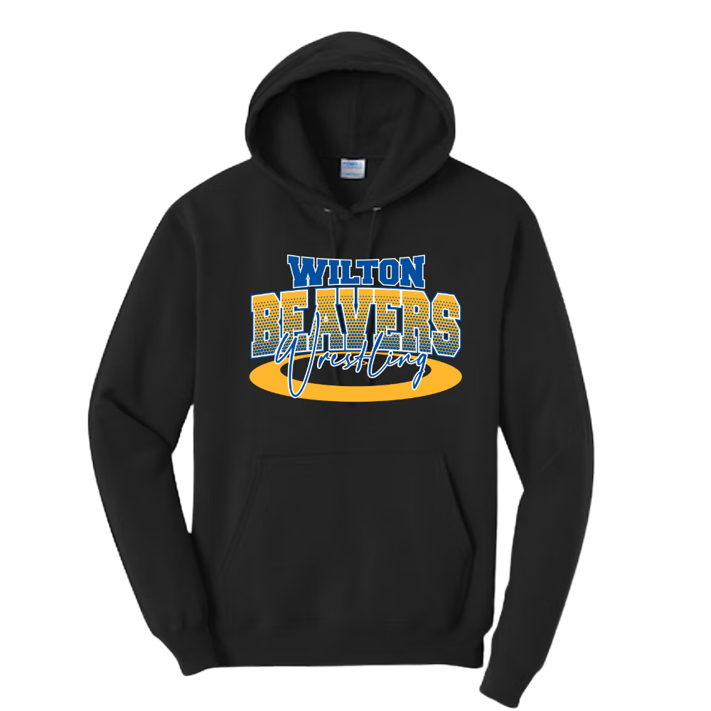 Wilton Beavers Wrestling Hoodie