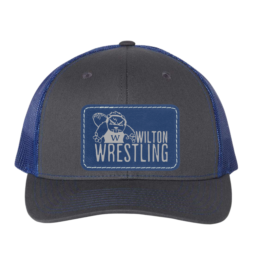 Richardson Snackback Royal & Charcoal Trucker Hat