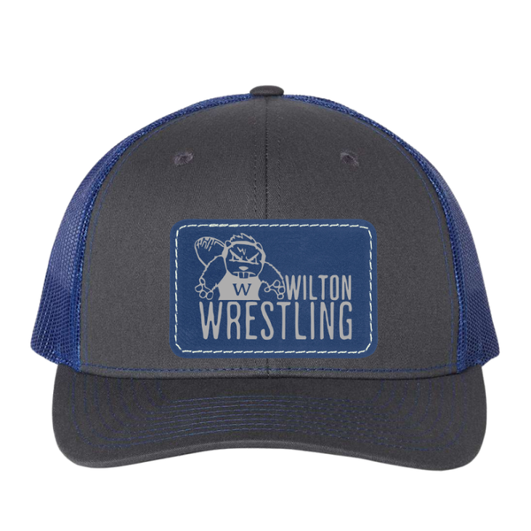 Richardson Snackback Royal & Charcoal Trucker Hat