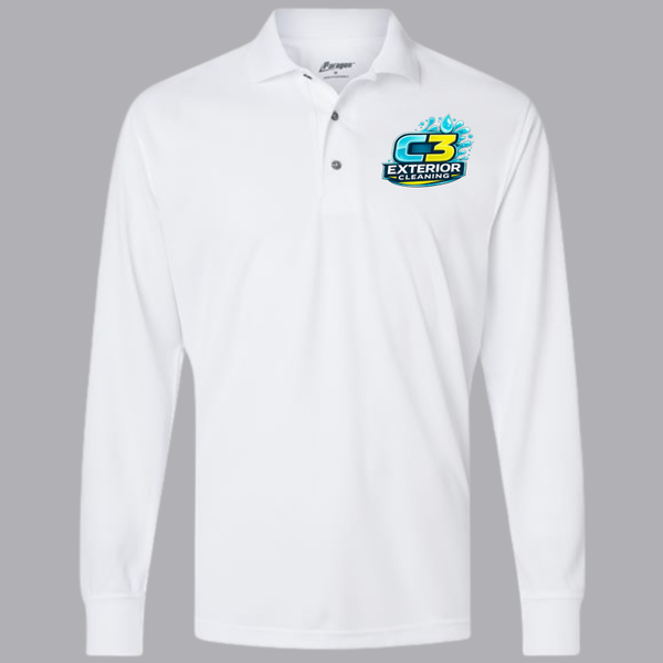 C3 Performance Long Sleeve Polo
