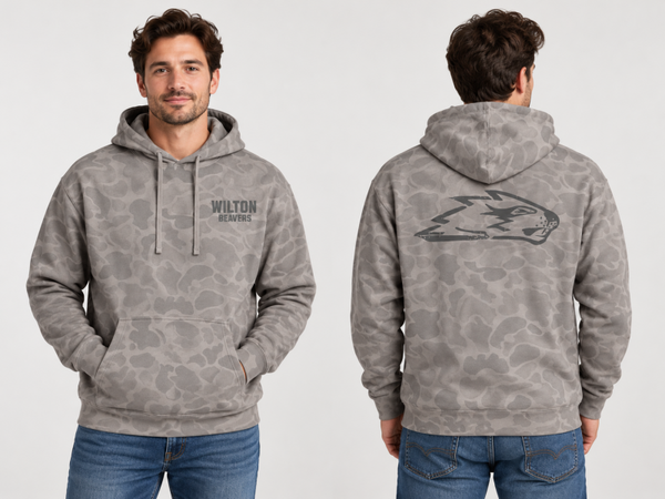 Vintage Camo Beaver Hoodie
