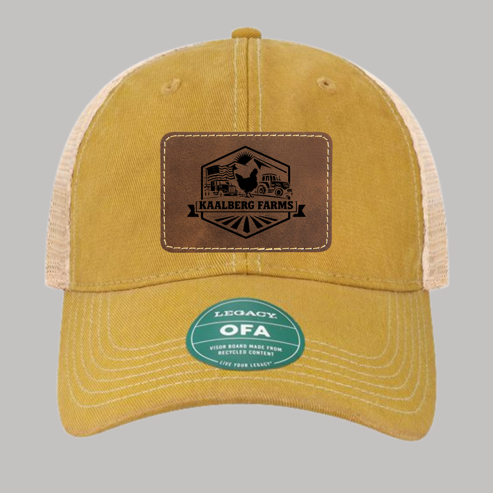 Legacy Trucker Hat- Yellow