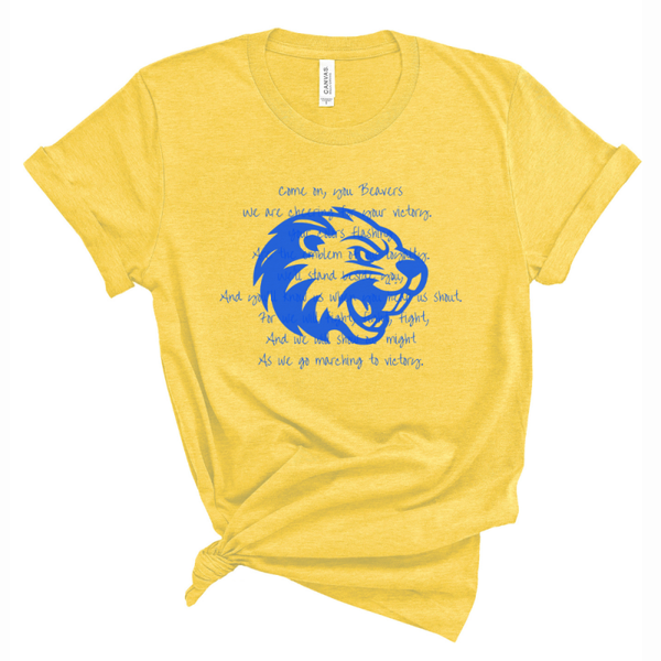 Beavers Victory Song Tee