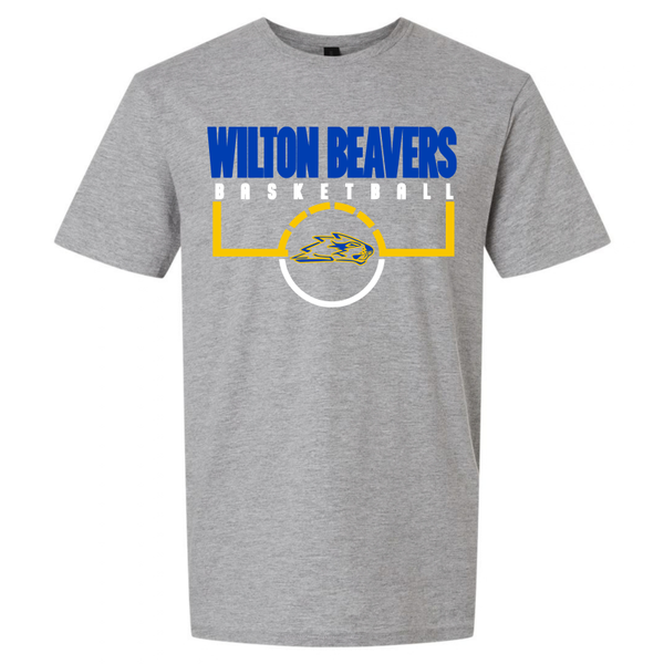 Wilton Beavers Courtside Tshirt, Long Sleeve, Crewneck & Hoodie