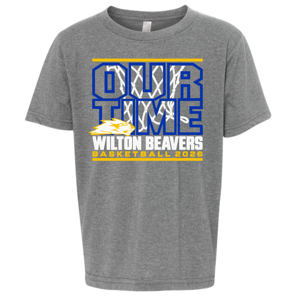 Our Time Basketball Tee, Long Sleeve, Crewneck & Hoodie