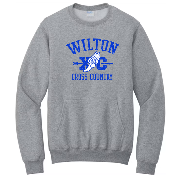 Wilton Cross Country Crewneck with Pocket